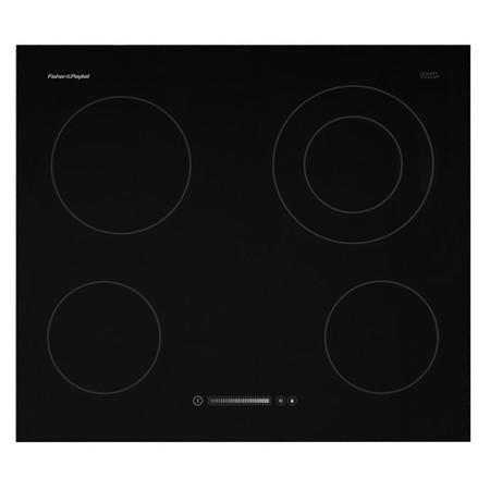 Fisher & Paykel CE604DTB1 80945 Touch and Slide Ceramic Hob Black