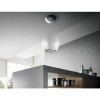 Elica CELESTIAL Designer 470mm Ceiling Mounted Island Cooker Hood Glass and Stainless Steel