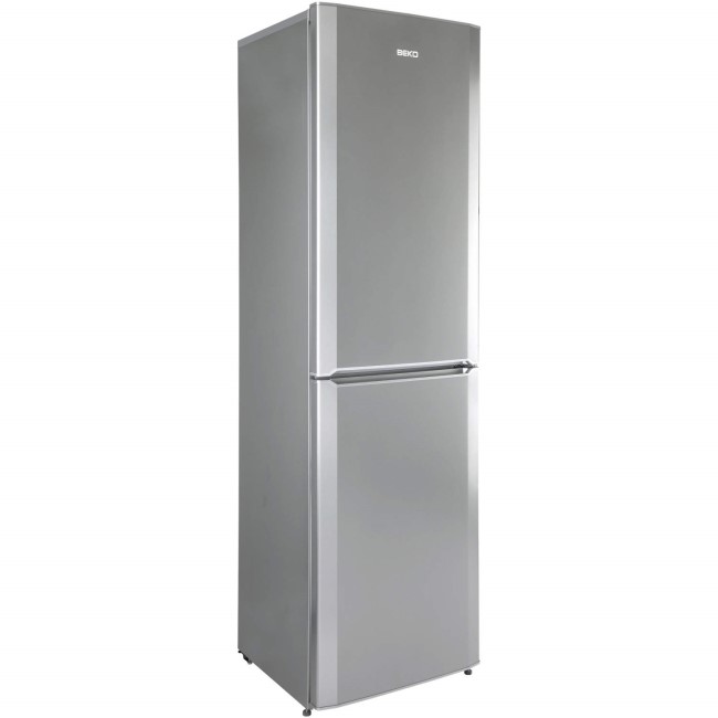 Beko CF6004APS 60cm Frost Free Freestanding Fridge Freezer in Silver