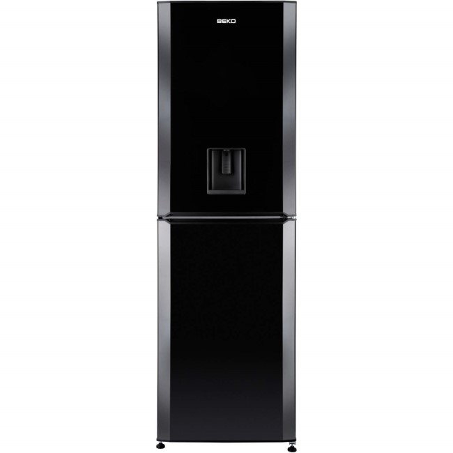 BEKO CFD6914APB 60cm Family Sized Freestanding Fridge Freezer with Water Dispenser - Black