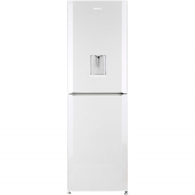 Beko CFD6914APW 60cm Family Sized Freestanding Fridge Freezer with Water Dispenser - White