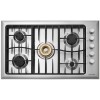 Fisher &amp; Paykel CG905DWACX1 89287 Five Burner 90cm Gas Hob - Brushed Stainless Steel