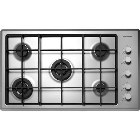 Fisher & Paykel CG905DWFCX1 89286 Five Burner 90cm Gas Hob Stainless Steel
