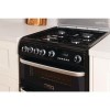 Hotpoint Carrick 60cm Double Oven Gas Cooker - Black