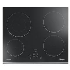 Candy CH642X 59cm Touch Control Ceramic Hob Stainless Steel Trim