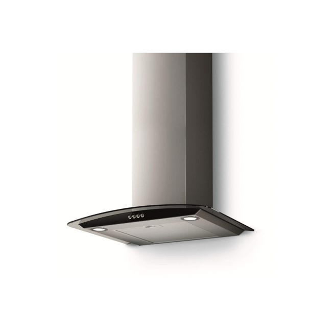 NordMende CHGLS603IX 60cm Stainless Steel With Curved Glass Cooker Hood