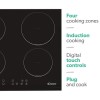 Candy CI640CBA Low Absorption 60cm Induction Hob