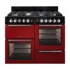 LEISURE CK100F232R Cookmaster 100cm Dual Fuel Range Cooker Red