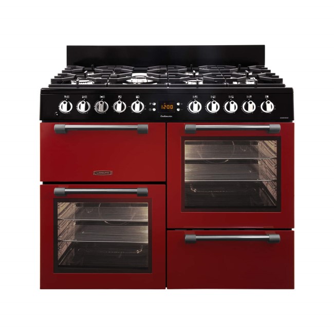 LEISURE CK100F232R Cookmaster 100cm Dual Fuel Range Cooker Red