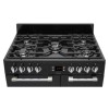 LEISURE CK90F232K Cookmaster Black 90cm Dual Fuel Range Cooker