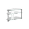 MMT CL800 Glass TV Stand - Up to 37 Inch
