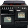 Rangemaster 68260 Classic 110cm Electric Range Cooker With Ceramic Hob - Black And Chrome