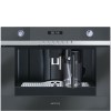 Smeg CMSC451NE Linea Compact Fully Automatic Built-in Coffee Machine Black