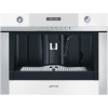Smeg CMSC45B Linea Compact Fully Automatic Built-in Coffee Machine - White