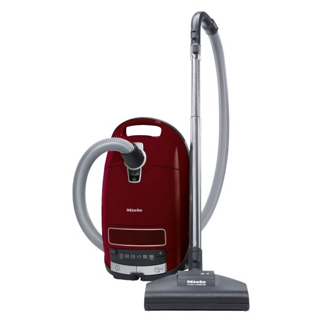Miele COMPLETEC3CAT&DOGPOWERLINE Complete C3 Cat & Dog PowerLine Cylinder Vacuum Cleaner - Tayberry Red