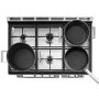 Smeg Portofino 90cm Dual Fuel Twin Oven Range Cooker - Black