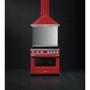 Smeg Portofino 90cm Induction Pyrolytic Range Cooker - Red