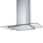 Elica CRYSTAL90 Crystal Flat Glass 90cm Chimney Cooker Hood Stainless Steel