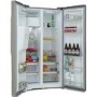 Montpellier CSBYS700PX 2 Door Plumbed Ice & Water American Style Fridge Freezer - Inox