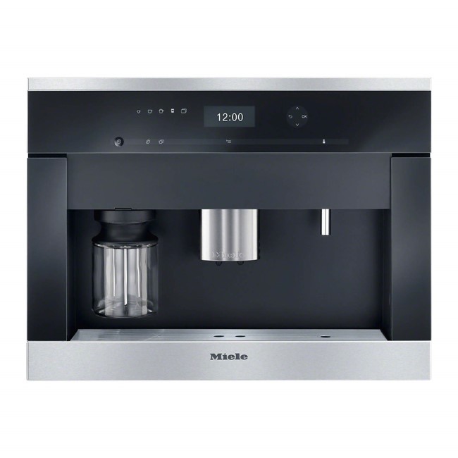 Miele CVA6405clst Automatic Bean to Cup Built-in Coffee Machine - Steel
