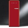 Smeg CVB20LR1 60cm Wide Retro Style Left Hinge Freestanding Upright Freezer - Red
