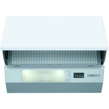 Neff D2654X0GB 60cm Integrated Cooker Hood Silver Metallic