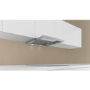 Neff D46BR12N0B N30 60cm Pull-out Canopy Cooker Hood Silver Metallic