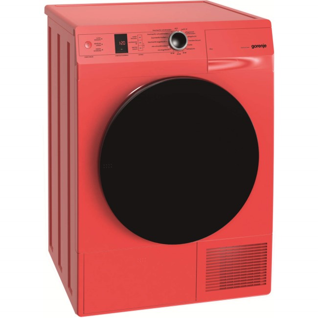 Gorenje D8565NR 8 kg Freestanding Condenser Tumble Dryer - Red