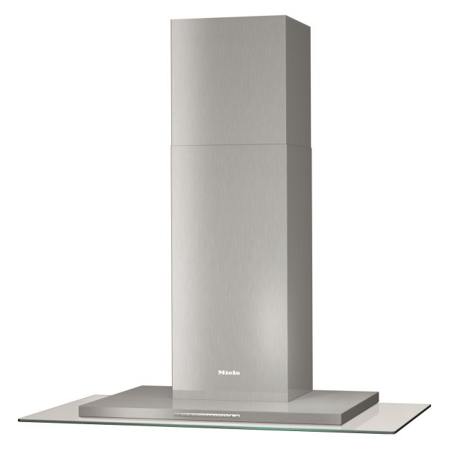 Miele DA5796WEXT DA5796W EXT 90cm Stainless Steel Cooker Hood With Glass Canopy - For Use With External Motor