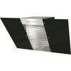 Miele DA6096W 90cm Wide Angled Cooker Hood With Black Glass Panels