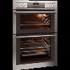 AEG DC4003000M High Performance Electric Built In Double Oven in Stainless Steel with Cataluxe Liners