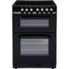 Servis DC60B 60cm Double Oven Electric Cooker Black