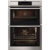 GRADE A2 - Light cosmetic damage - AEG DC7013001M Touch Control Stainless Steel Electric Built In Double Oven