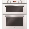 CDA DC740WH Electric Built Under Fan Double Oven With Touch Control Timer - White