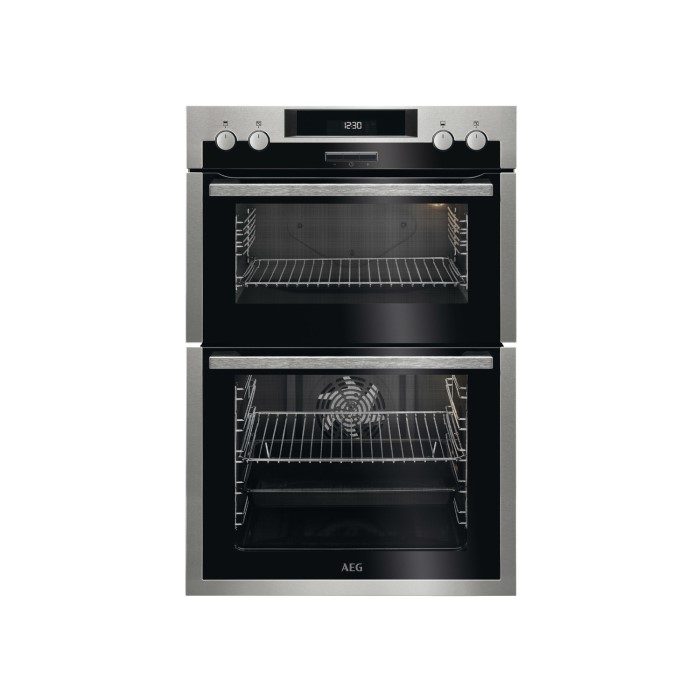 AEG DCS431110M Multifunction Built in Electric Double Oven With