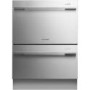 Fisher & Paykel DD60DDFHX7 12 Place Semi Integrated Double DishDrawer™ Dishwasher - EZKleen Stainles