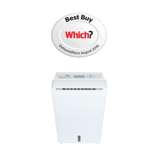 GRADE A1 - Meaco DD8L-Zambezi 8L Desiccant Dehumidifier with Humidistat and Ioniser for up to 5 bed house 2 Year warranty