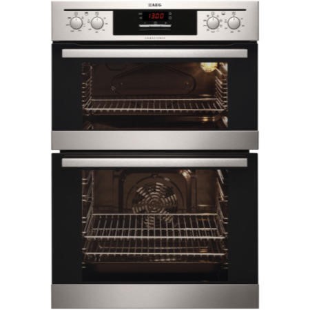 Aeg De401301dm Electric Built In Fan Double Oven Stainless