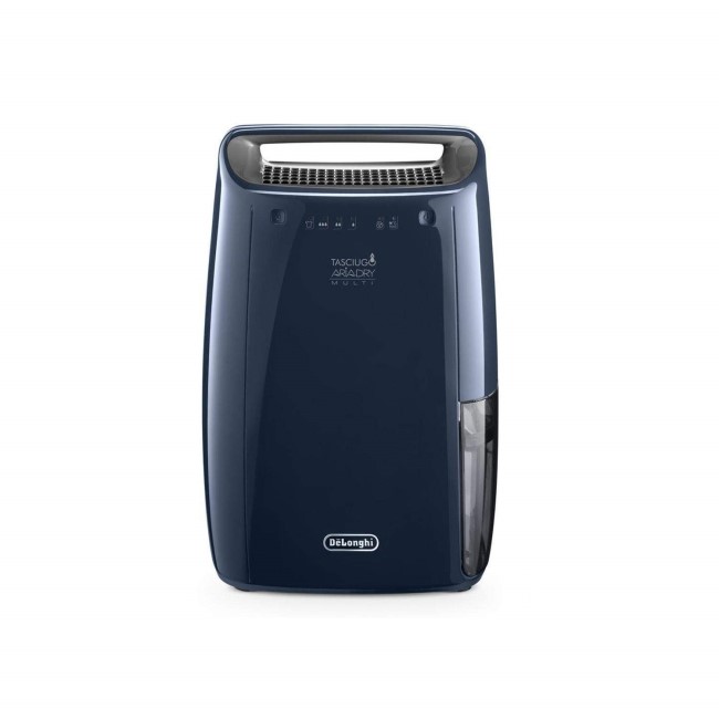 GRADE A1 - DeLonghi Compact 16L Dehumidifier with Digital Humidistat great for up to 4 bed homes