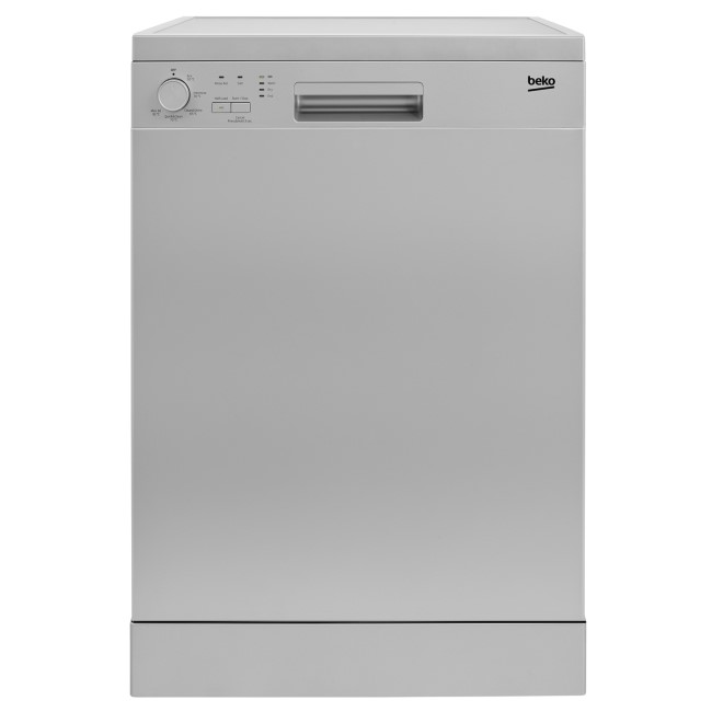 Beko DFN05R10S 12 Place A+ Freestanding Dishwasher - Silver