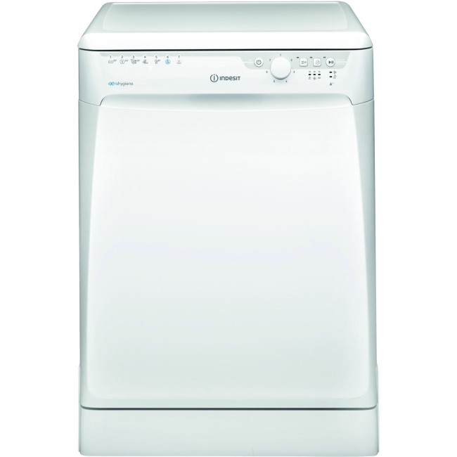 Indesit Extra DFP27T94Z 14 Place Freestanding Dishwasher with Quick Wash - White