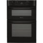 GRADE A2 - Light cosmetic damage - Hotpoint DH53KS NewStyle Ciculaire Electric Built In Double Oven Black