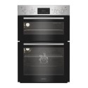 DII10DIX Indesit DII10DIX Electric Built In Double Oven - Stainless Steel