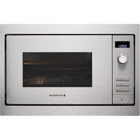 GRADE A3 - De Dietrich DME1129X Built in Microwave and Grill - Stainless Steel