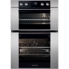 GRADE A2 - De Dietrich DOD1278X Multifunction Pyroclean Electric Built-in Double Oven - Stainless Steel