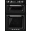 Smeg DOSF6920N1 Victoria Traditional Multifunction Electric Built In Double Oven - Black