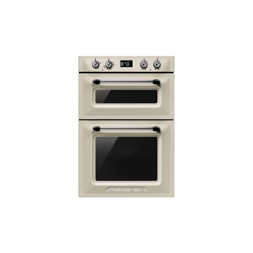 Smeg DOSF6920P Victoria Electric Built in Double Multifunction Oven Cream