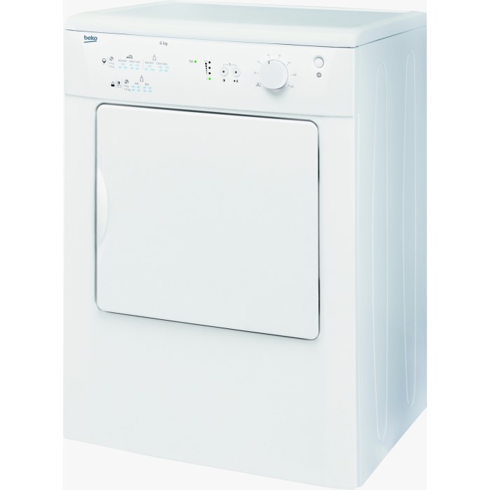 Beko DRVT71W 7kg Freestanding Vented Tumble Dryer White Appliances