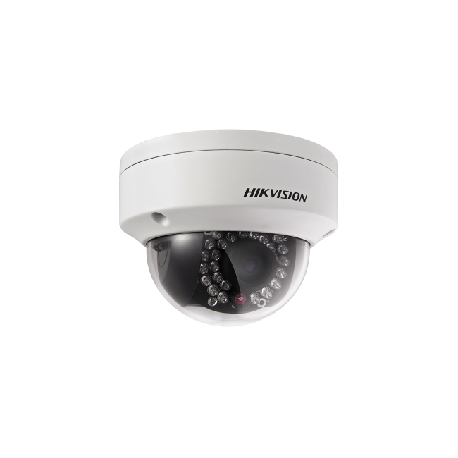 Hikvision 4MP WDR Fixed Dome Network Camera with Motion Detection