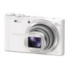 Sony DSCWX350W 18MP Smart Digital Camera - White